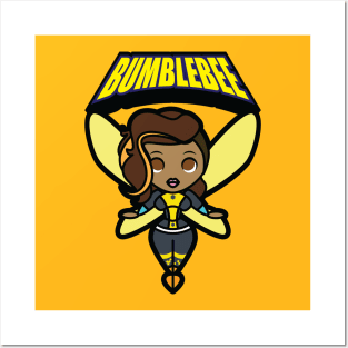 DC Super Hero Girls Bumblebee Tooniefied Posters and Art